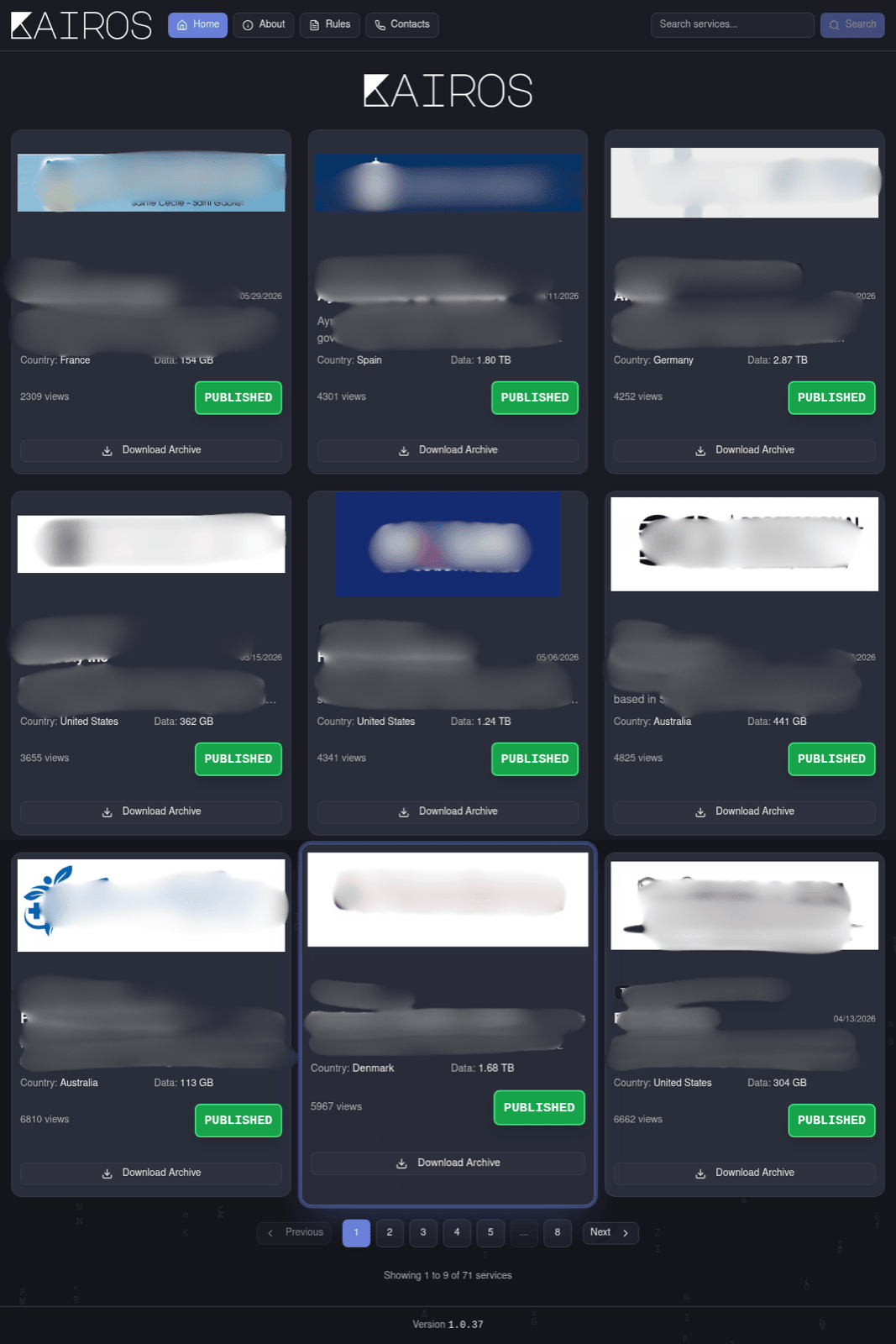 Kairos-provided security recommendations and claimed deletion-file artefact