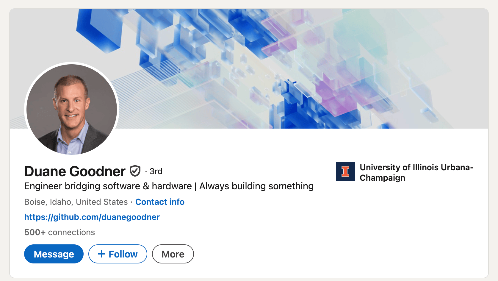 Fake LinkedIn Profile